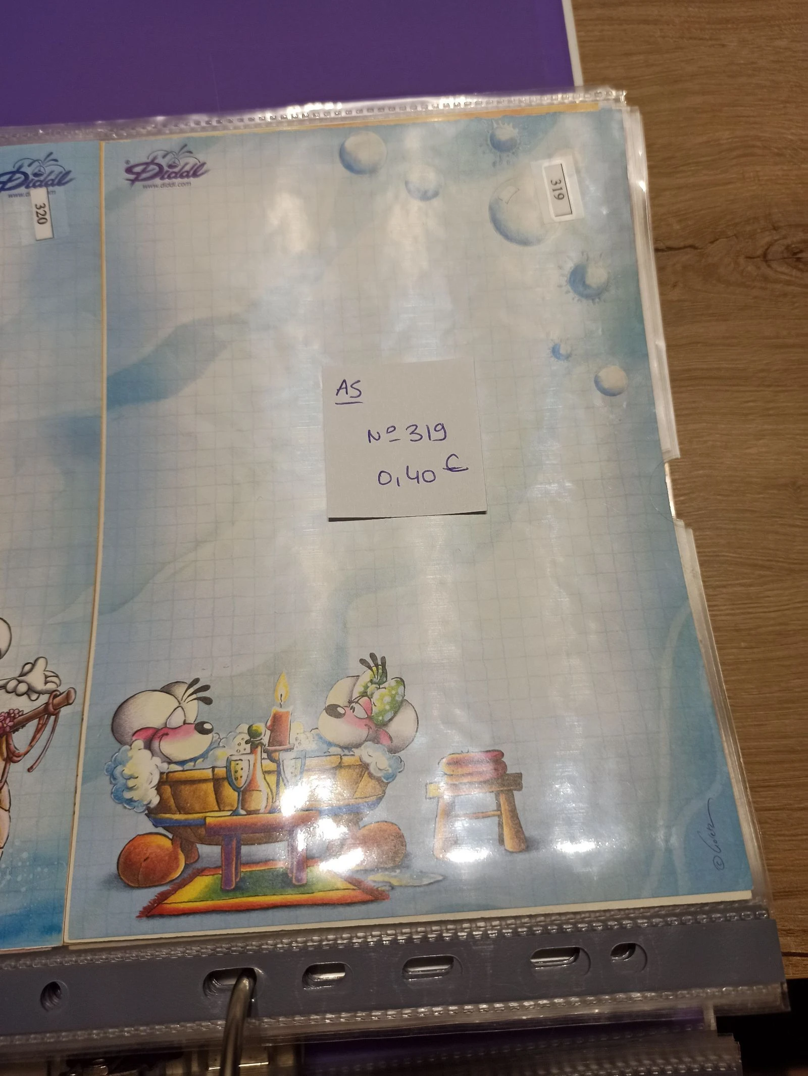 Feuille Diddl A5 319 0,40e